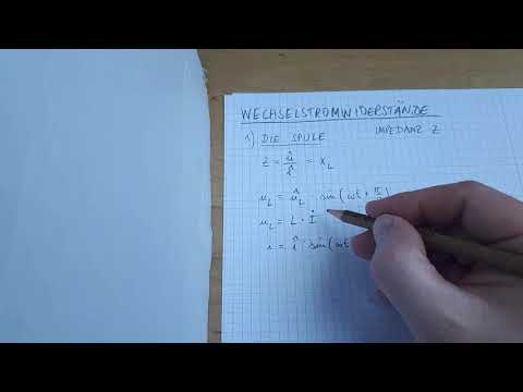 Impedanz einer Spule