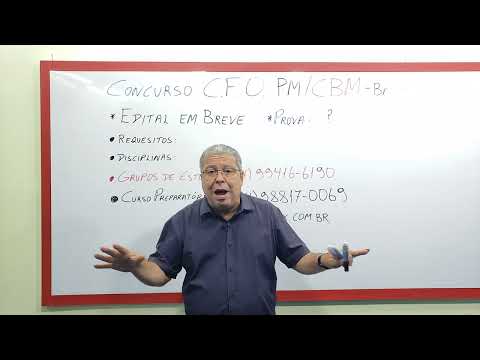 BOMBA, BOMBA, BOMBA - Concurso CFO PM e CBM 2022 - EDITAL EM BREVE - Saiba a data da prova.