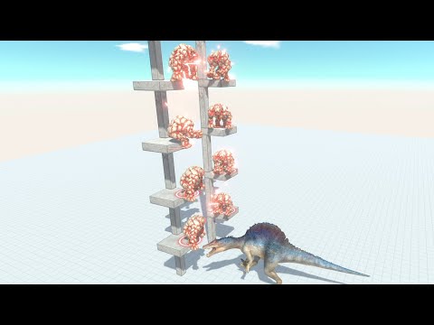 Lava Golem Vs  All Units  - Animal Revolt Battle Simulator #Short