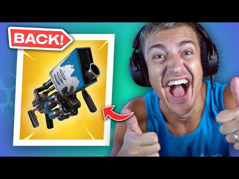 Ninja Reacts to the *NEW* Chapter 4 Winterfest UPDATE