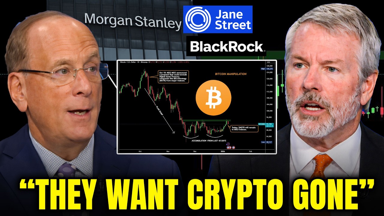 This Crash Is Not NORMAL! This Is Pure Crypto Manipulation - Michael Saylor