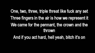 TWIZTID &amp; BLAZE TRIPLE THREAT LYRICS