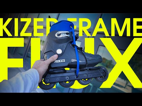 KIZER FLUX INLINE SKATING 3 & 4 WHEELS FRAMES REVIEW