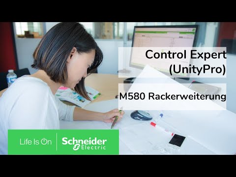 ControlExpert (UnityPro): Konfiguration einer Rackerweiterung zur SPS M580