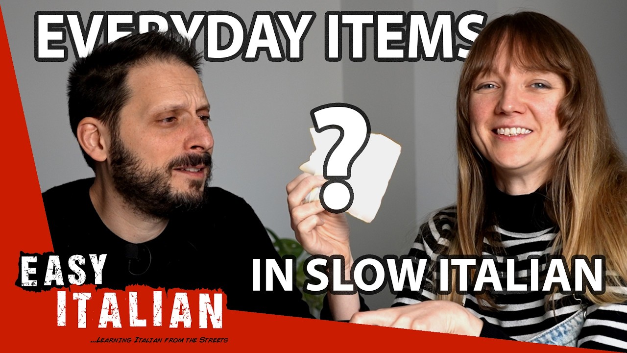 Top 35 Everyday Objects in Slow Italian | Super Easy Italian 56
