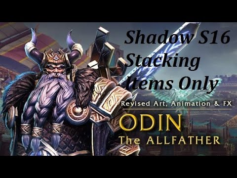 "Stacking Items Only" Odin vs Zhong Kui  - Ranked 1v1 Joust - Xbox One Smite