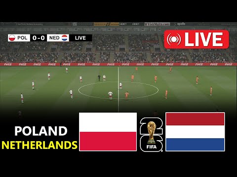 Poland vs Netherlands | World Cup European Qualifiers 2026 | PES 21 Simulation Gameplay