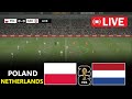Poland Vs Netherlands World Cup European Qualifiers 2026 PES 21 Simulation Gameplay