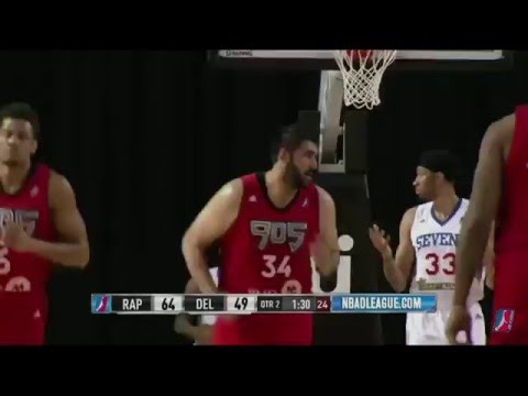 Raptors 905 Highlights: Toupane To Bhullar Alley-Oop - February 26, 2016