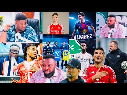 BARĆA TO SACK HANSI FLICK IF HE DOESN’T WIN UCL?😳 KLOPP TO MADRID LATEST, ARSENAL 4 ALVAREZ..VINI JR