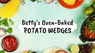 Betty's TOP VIDEO Oven-Baked Potato Wedges