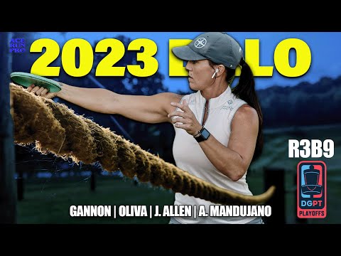 ARP | 2023 DGLO | R3B9 | Gannon : Oliva : J. Allen : A. Mandujano | DGPT PLAYOFFS | CHASE CARD |