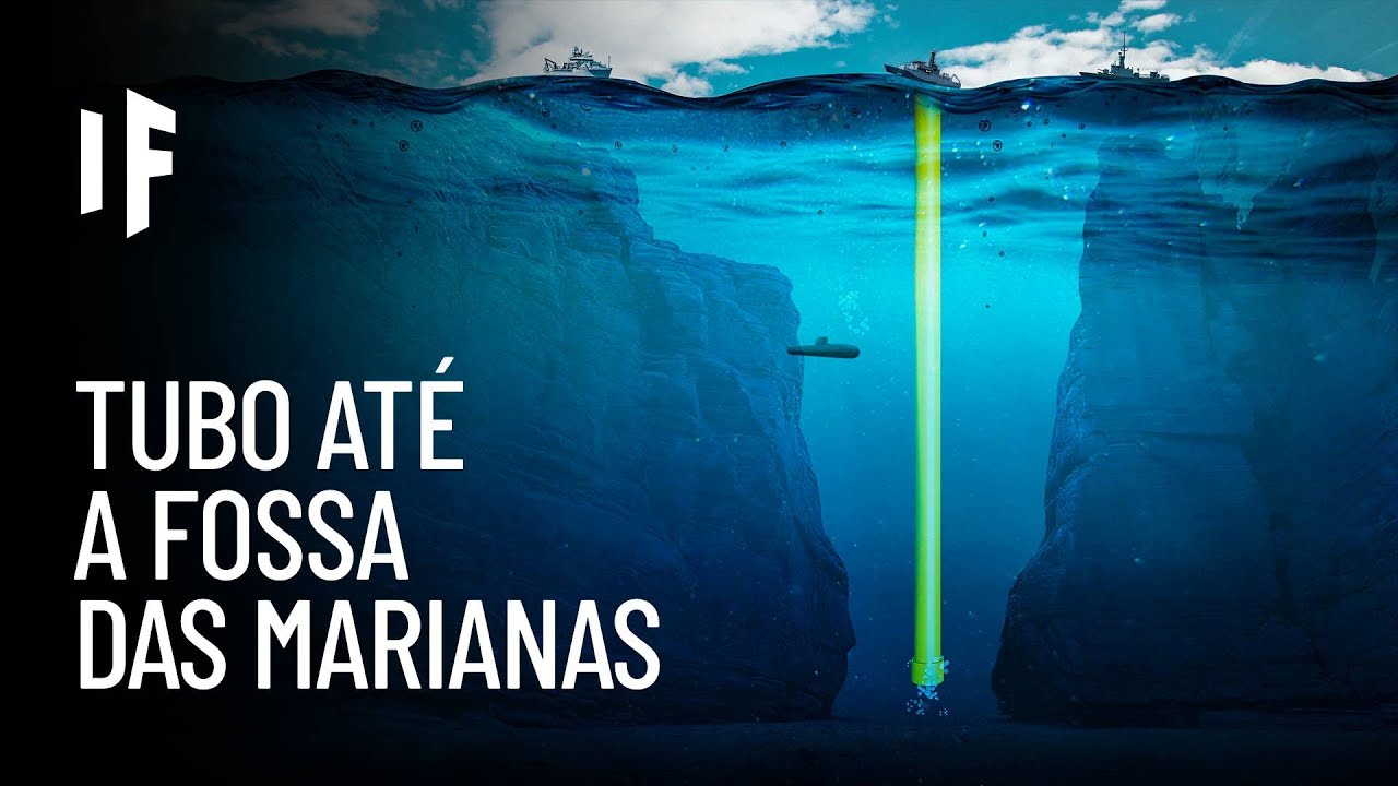 E se você construísse um cano até o fim da fossa das Marianas?