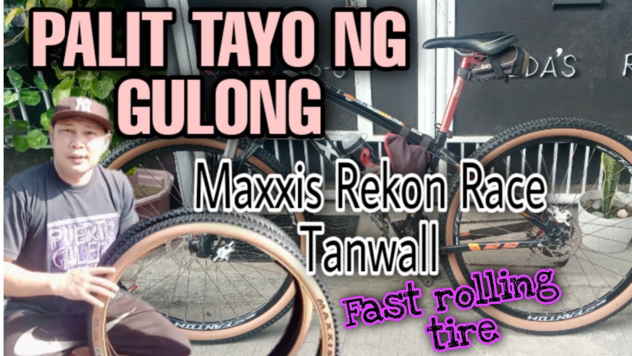 Watch Maxxis Rekon Race Tanwall 29 Fast rolling,, New Tire Ang Baby ko. Now Maxxis Rekon Race Tanwall 29 Fast rolling,, New Tire Ang Baby ko.