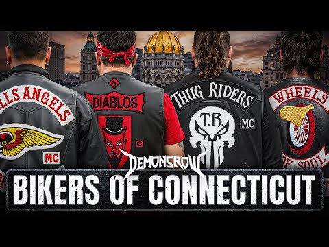Bikers of Connecticut 💀🏍️ Hells Angels, Diablos and Thug Riders