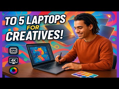 🎨 Top 5 Laptops for Animation & Graphic Design in 2026!