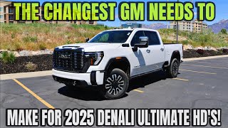Here's What GM Should Do For The 2025 GMC Sierra 3500 Denali Ultimate!
