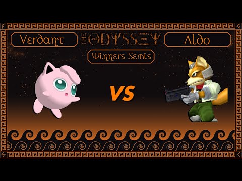 The Odyssey - Melee Singles - Verdant (Jigglypuff & Fox) vs Aldo (Fox) - Winners Semis - Top 8