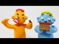 Oba And Trup Cartoon EP 43 Share A Cake Play Doh Stop Motion