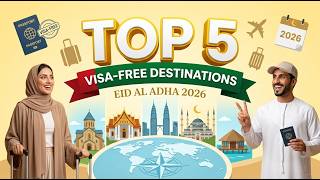 Top 5 Visa-Free Eid Al Adha 2026 Trips for UAE Residents! ✈️ #UAE #Travel #Eid