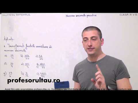 fractii zecimale periodice exemple - profesorultau.ro