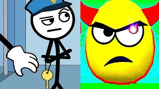 Draw To Smash Vs Thief Puzzle Walkthrough | Challenge Merge Gameplay!