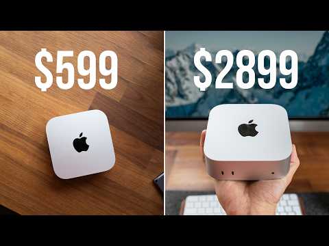 M4 Mac mini vs Maxed Out M4 Pro for Video Editing!