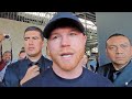 Canelo SAVAGE response to Benavidez "IM THE KING, I DO WHATEVER I WANT!" Shoots down Crawford fight