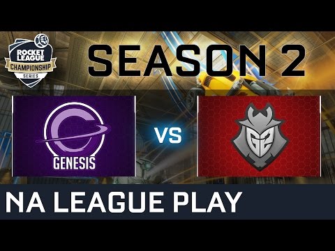Genesis vs G2 Esports NA League Play Week 4 - RLCS S2