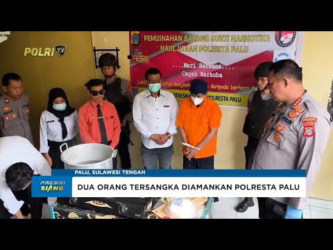 LANGKAH SERIUS POLRESTA PALU BERANTAS NARKOBA DENGAN MUSNAHKAN 1,6 KG SABU