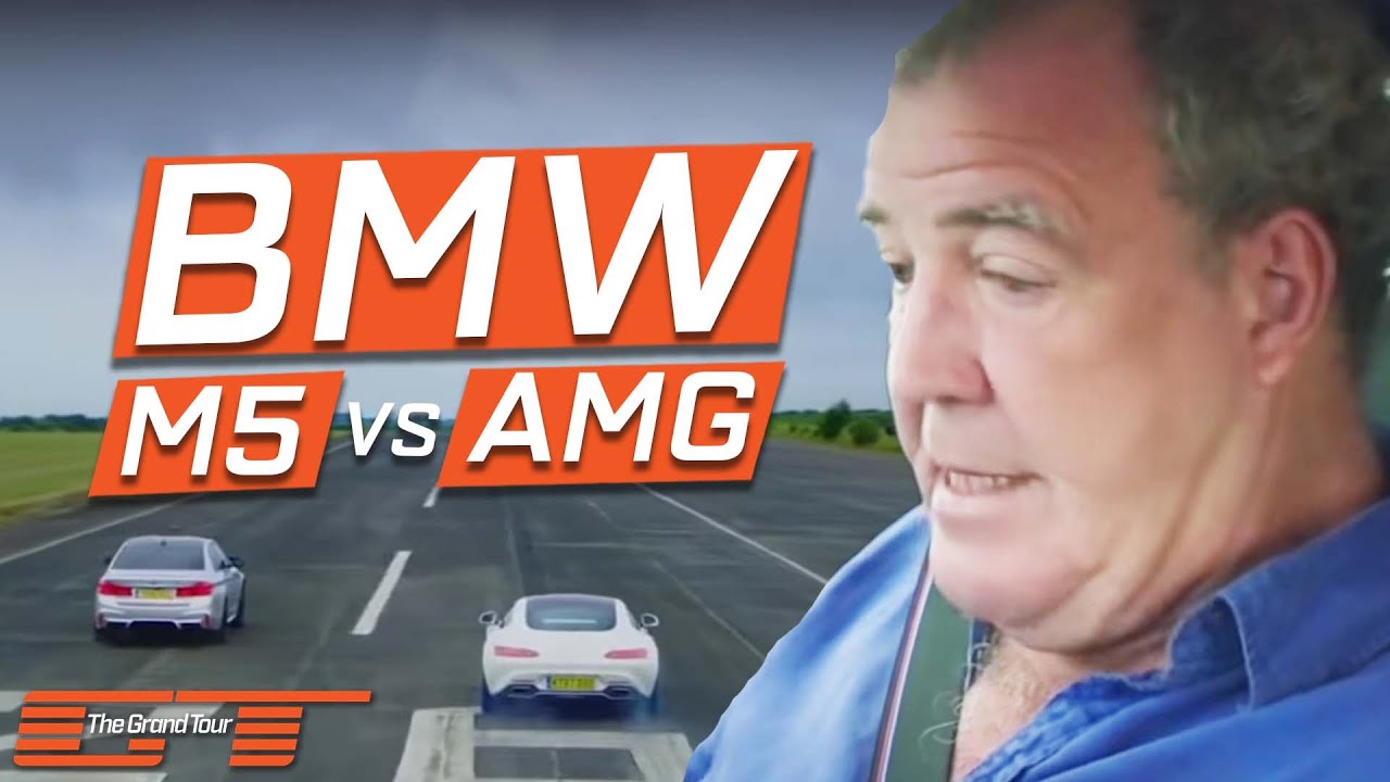 Jeremy Clarkson Uses New BMW M5 to Humiliate AMG GT - autoevolution