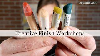 Decoupage Décor | Creative Finish Workshop (Beginner-Friendly DIY)