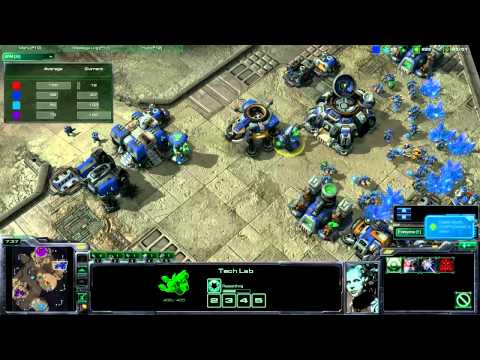 Starcraft 2 2v2 Awesome and Epic part 1