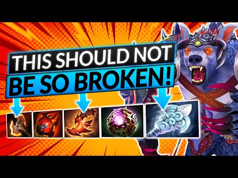 This NEW Carry Build MAKES NO SENSE... BUT IT'S BROKEN? - Dota 2 Ursa Guide