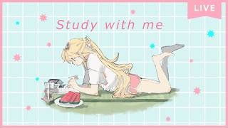 【 Study with me 】休日自習室☕長時間いっしょに勉強&作業【 にじさんじ / 家長むぎ 】