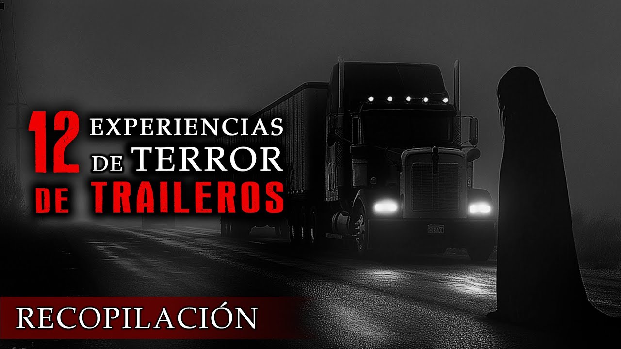 12 HISTORIAS de TERROR de TRAILEROS | Recopilación | Relatos de horror Reales