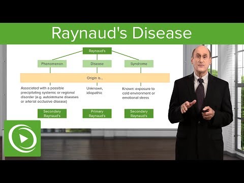 Raynaud's Disease – Diseases of the Lymphatic System | Lecturio