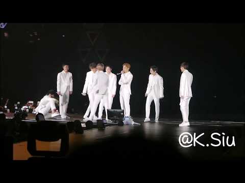 [FANCAM] 180603 EXO The EℓyXiOn in Hong Kong 2nd Ment Cut