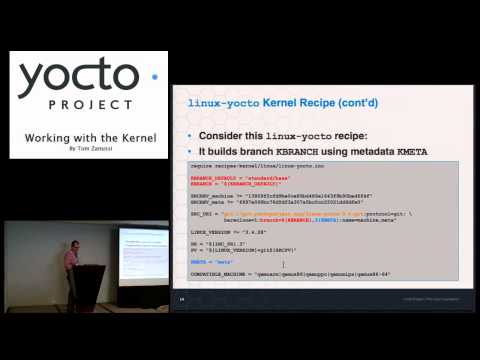 Yocto Project Developer's Day 2013 - Working with the Kernel