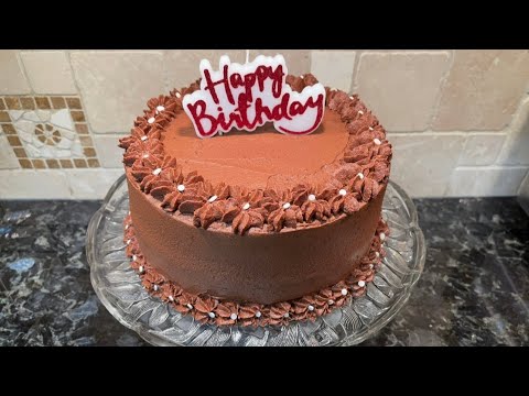 Super Moist Chocolate Cake With Pastry Cream Filling | Zaika With Jabeen