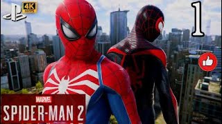 SPIDER-MAN 2 PS5 Gameplay Walkthrough Part 1 FULL GAME [4K 60FPS] - No Commentary