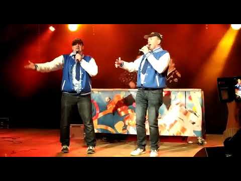 Hakkestamp carnavalszondagavond door Nie Te Houwe (Huub Emmers & Toine van Vught)