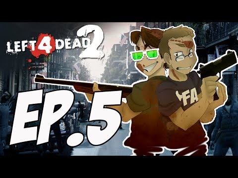 Left 4 Dead 2 Walkthrough Ep.5 w/Angel - A Little Wet!