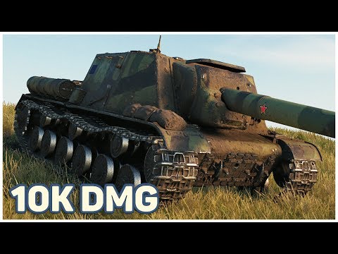ISU-152 ✮ 10K DAMAGE WITHOUT BL-10 ✮ World of Tanks