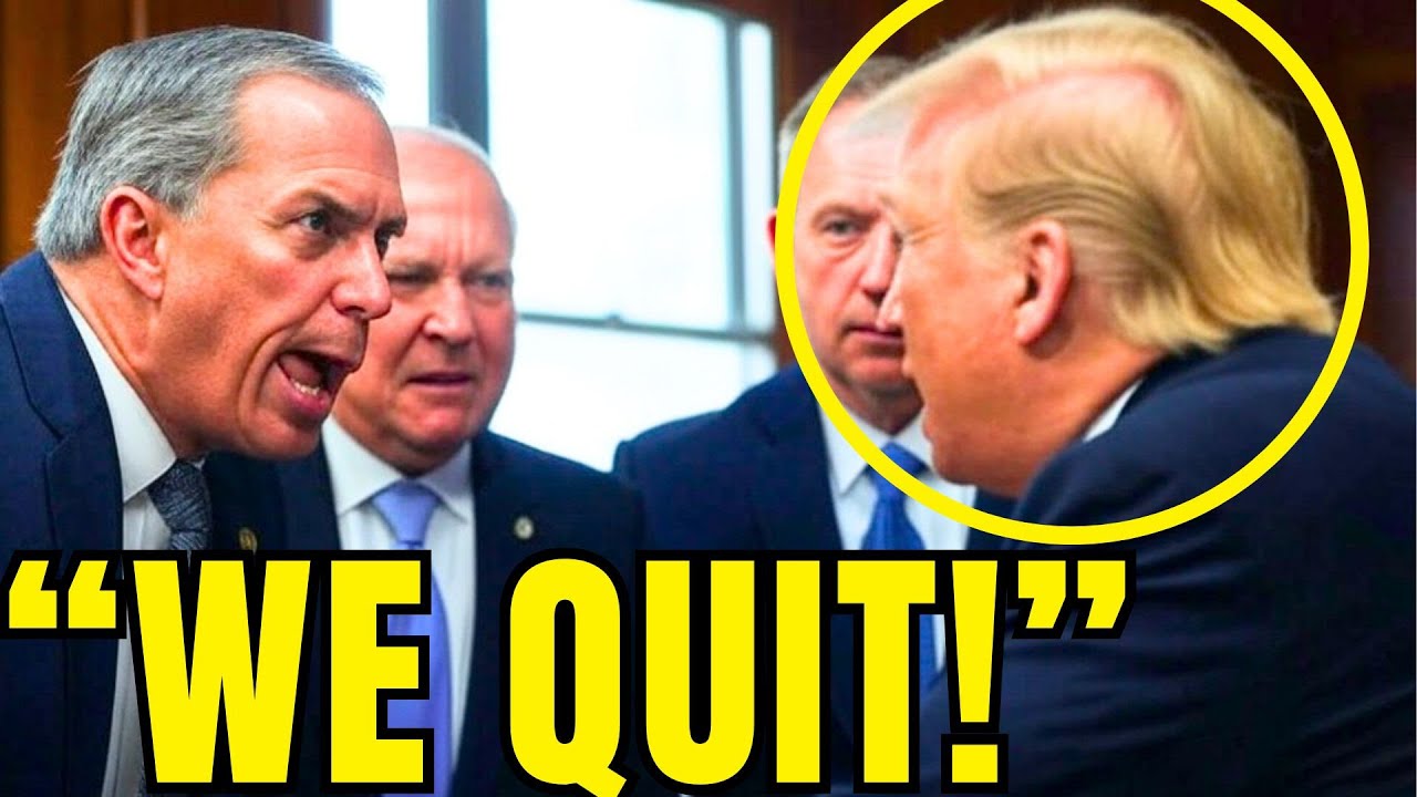 Trump's 500 STAFF QUIT over WAR PLANS LEAK: "WE ARE DONE!"