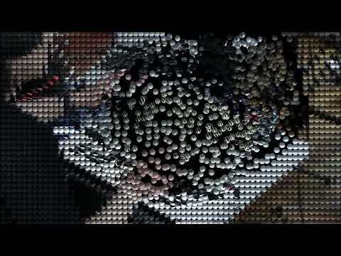 Audio Reactive Mesh Instance with Electro Acoustic Sounds