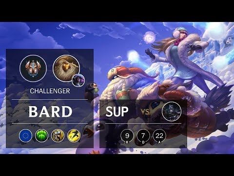 Bard Support vs Shen - EUW Challenger Patch 9.24