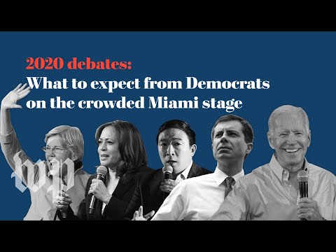 What to expect from Democrats on the crowded debate stage