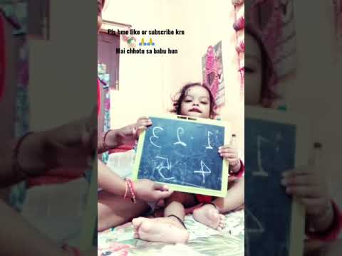 Simarpreet age 22 month's.     learning 1 to 5