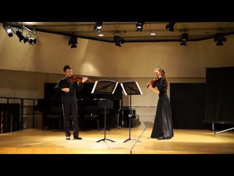 Mozart Duo for violin and viola G-dur. III mvm